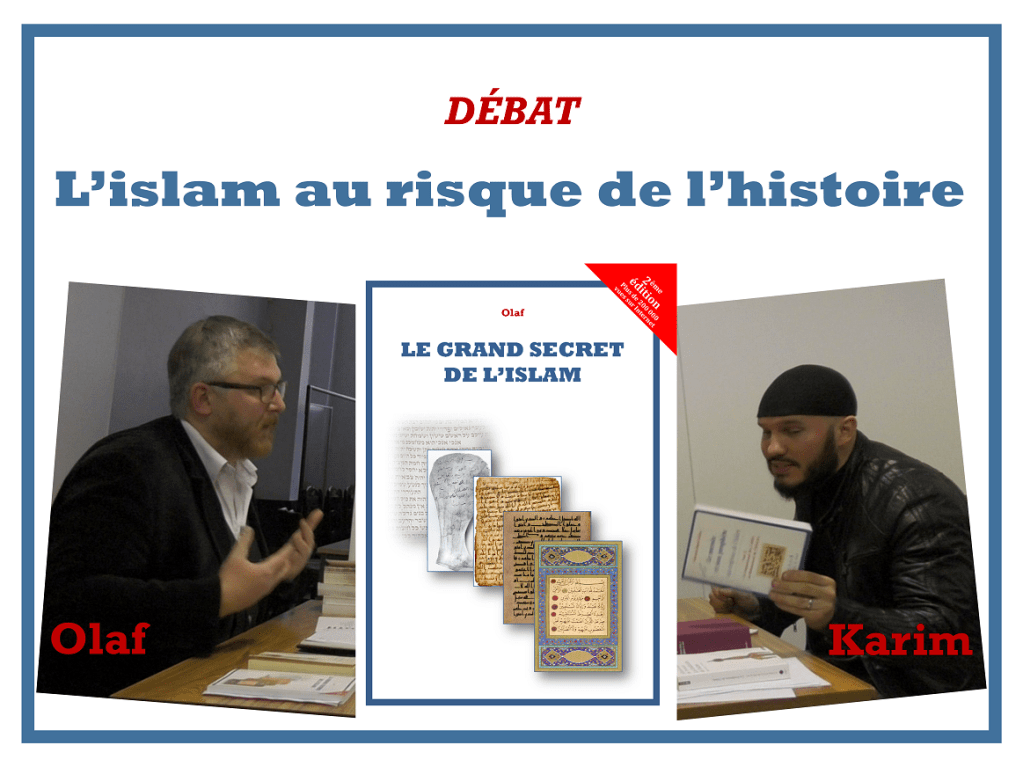 Débat “l’islam au risque de l’histoire” entre Odon Lafontaine et Karim al&nbsp;Hanifi