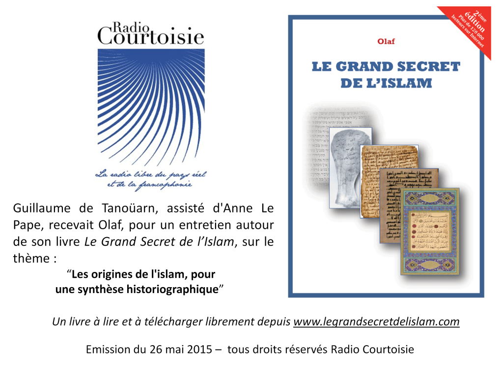 L&rsquo;islam, fabrication de l&rsquo;histoire